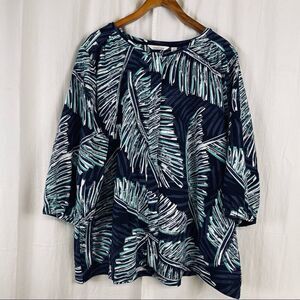 Lemon Way printed zip up top